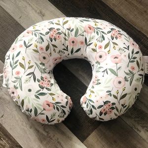 Boppy Original Feeding and Infant Support Pillow - Pink Garden